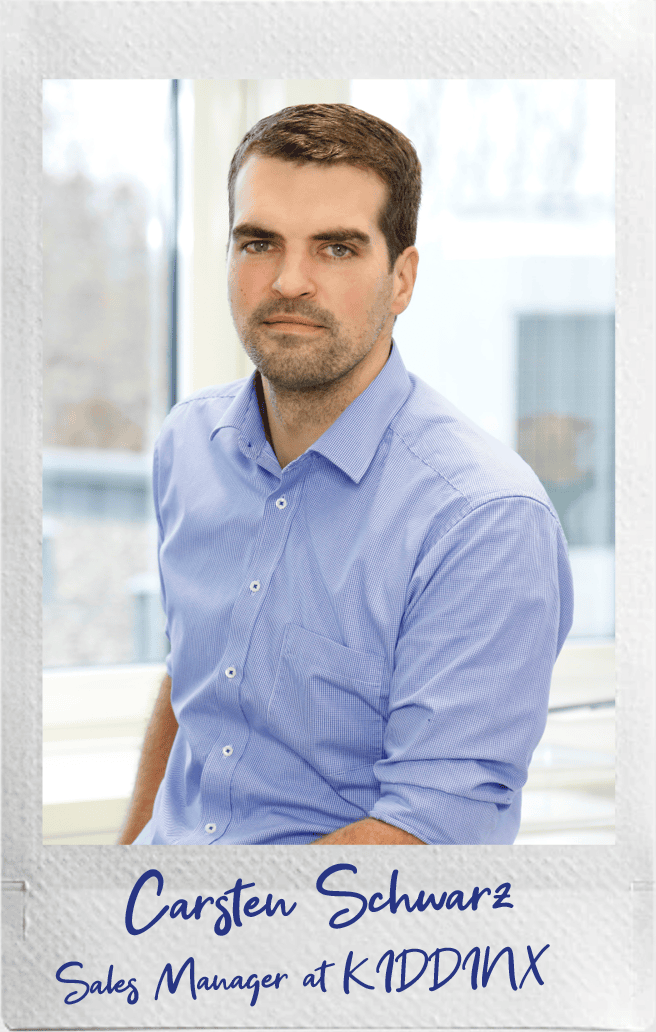 Carsten Schwarz, Vertriebsleiter KIDDINX